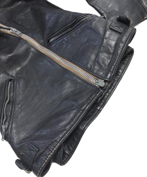 TT LEATHERS（ティティレザー）TT LEATHERS (ティティレザー) ライダースジャケット ブラック サイズ:Lの古着・服飾アイテム
