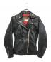 TT LEATHERS（ティティレザー）の古着「ライダースジャケット」｜ブラック