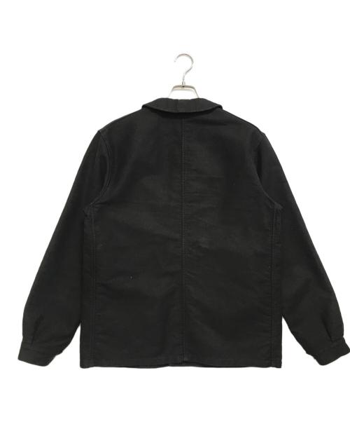 mon cadet（mon cadet）mon cadet (mon cadet) ブラックモールスキンジャケット ブラック サイズ:表記なしの古着・服飾アイテム