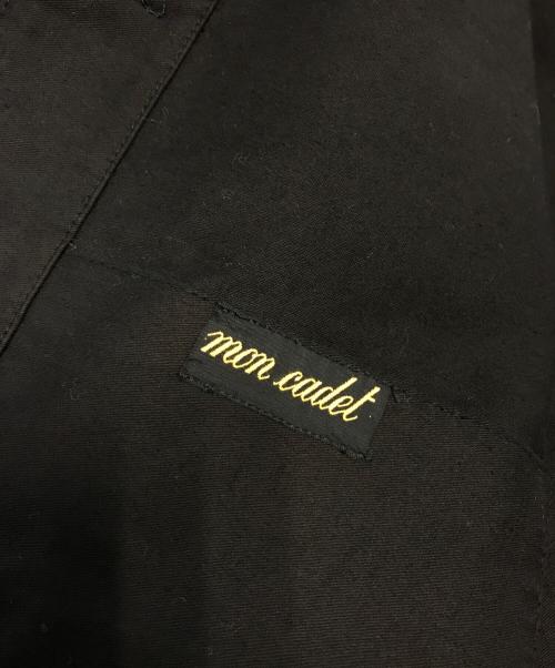 mon cadet（mon cadet）mon cadet (mon cadet) ブラックモールスキンジャケット ブラック サイズ:表記なしの古着・服飾アイテム