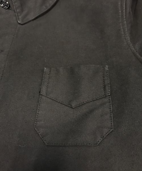 mon cadet（mon cadet）mon cadet (mon cadet) ブラックモールスキンジャケット ブラック サイズ:表記なしの古着・服飾アイテム