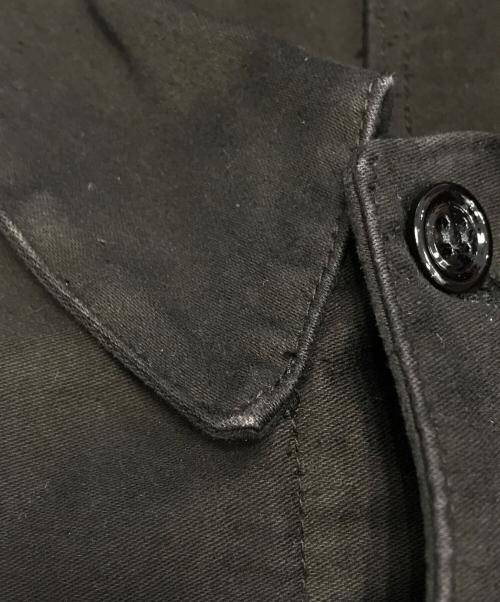 mon cadet（mon cadet）mon cadet (mon cadet) ブラックモールスキンジャケット ブラック サイズ:表記なしの古着・服飾アイテム