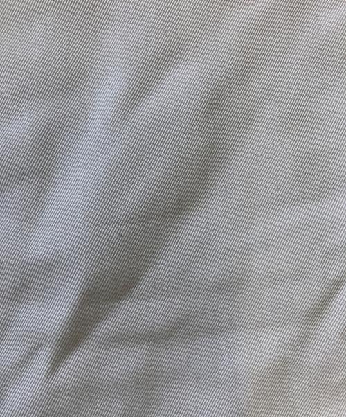 LANVIN（ランバン）LANVIN (ランバン) パイピングレザーステンカラーコート ベージュ サイズ:R50の古着・服飾アイテム