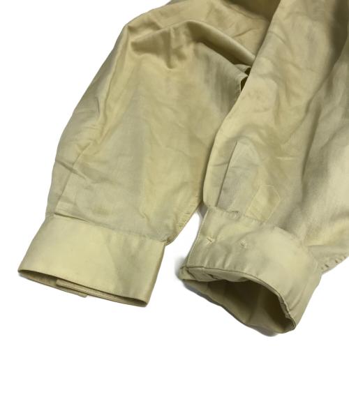 BALENCIAGA SPORT（バレンシアガ スポーツ）BALENCIAGA SPORT (バレンシアガ スポーツ) バンドカラーシャツ ベージュ サイズ:Lの古着・服飾アイテム