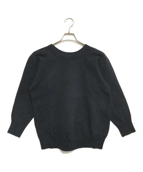 Hanes（ヘインズ）Hanes (ヘインズ) ラグランスウェット ブラック サイズ:表記なしの古着・服飾アイテム