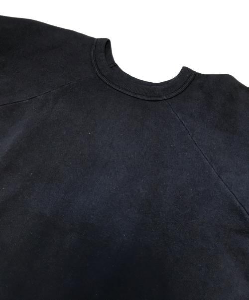 Hanes（ヘインズ）Hanes (ヘインズ) ラグランスウェット ブラック サイズ:表記なしの古着・服飾アイテム