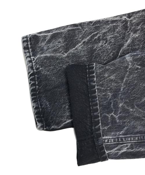 MARTINE ROSE（マーティン・ローズ）MARTINE ROSE (マーティン・ローズ) プリーツ加工デニムパンツ ブラック サイズ:XSの古着・服飾アイテム