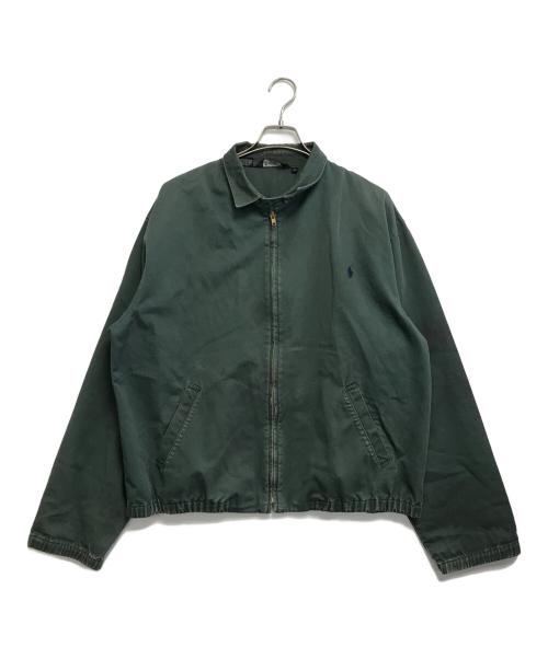 POLO RALPH LAUREN（ポロ・ラルフローレン）POLO RALPH LAUREN (ポロ・ラルフローレン) スイングトップ グリーン サイズ:Ⅼの古着・服飾アイテム