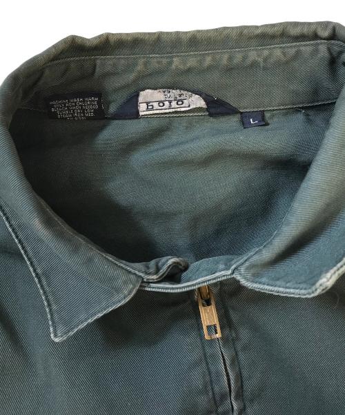 POLO RALPH LAUREN（ポロ・ラルフローレン）POLO RALPH LAUREN (ポロ・ラルフローレン) スイングトップ グリーン サイズ:Ⅼの古着・服飾アイテム