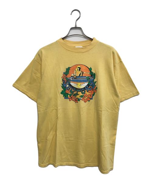 SECTOR NINE（セクターナイン）SECTOR NINE (セクターナイン) プリントTシャツ イエロー サイズ:XLの古着・服飾アイテム