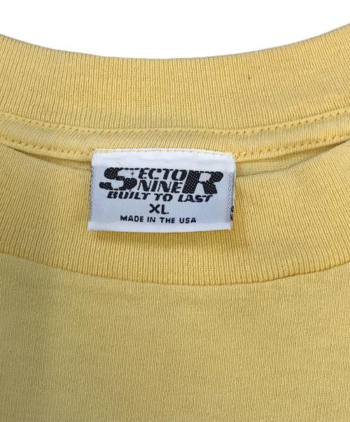 SECTOR NINE（セクターナイン）SECTOR NINE (セクターナイン) プリントTシャツ イエロー サイズ:XLの古着・服飾アイテム
