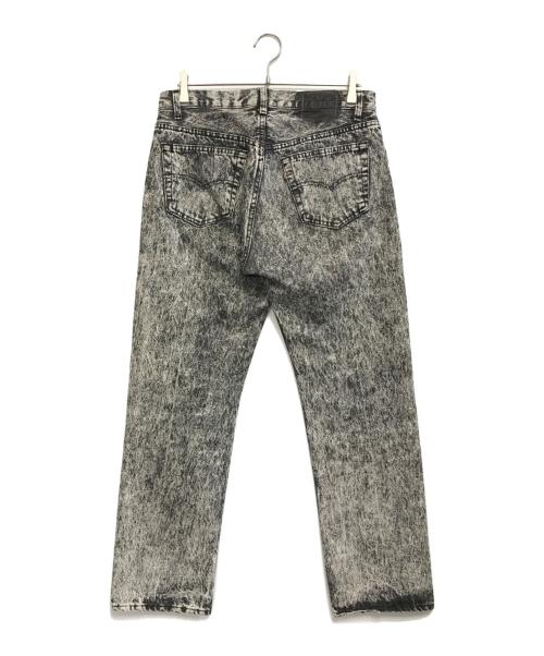 LEVI'S（リーバイス）LEVI'S (リーバイス) ケミカルウォッシュデニムパンツ ブラック サイズ:W34 L30の古着・服飾アイテム