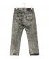 LEVI'S (リーバイス) ケミカルウォッシュデニムパンツ ブラック サイズ:W34 L30：15000円