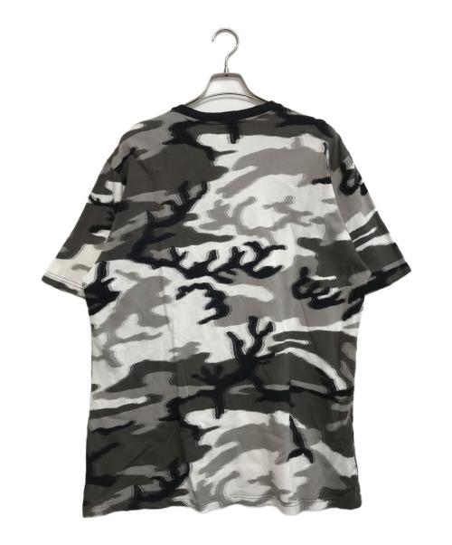 SUPREME（シュプリーム）SUPREME (シュプリーム) Intarsia Camo SS Tee グレー サイズ:XLの古着・服飾アイテム