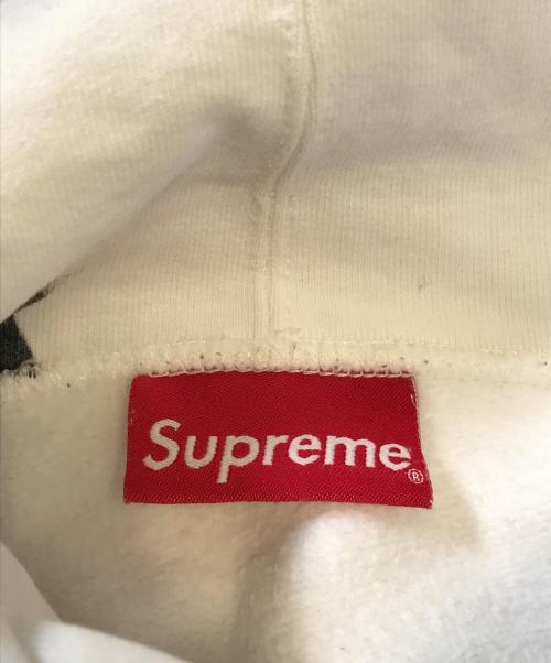 SUPREME（シュプリーム）SUPREME (シュプリーム) Studded Collars Hooded Sweatshirt ホワイト サイズ:XLの古着・服飾アイテム