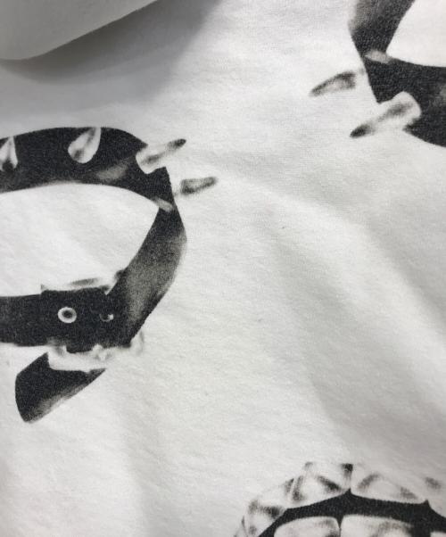 SUPREME（シュプリーム）SUPREME (シュプリーム) Studded Collars Hooded Sweatshirt ホワイト サイズ:XLの古着・服飾アイテム