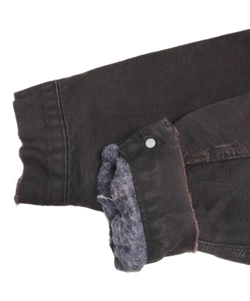 CarHartt（カーハート）CarHartt (カーハート) 裏ブランケットダック地トラッカージャケット ブラック サイズ:表記なしの古着・服飾アイテム