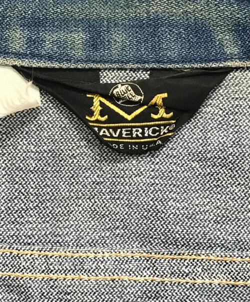 MAVERICK（マーベリック）MAVERICK (マーベリック) デニムジャケット インディゴ サイズ:表記なしの古着・服飾アイテム