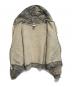 中古・古着 AKIMBO (アキンボ) リアルツリージップショートパーカー カーキ サイズ:M：10000円