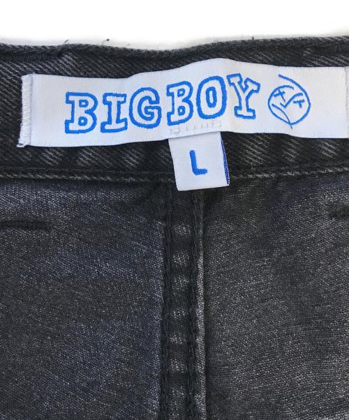 BIGBOY（ビッグボーイ）BIGBOY (ビッグボーイ) ブラックデニムパンツ ブラック サイズ:Lの古着・服飾アイテム