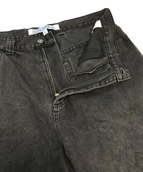 BIGBOY（ビッグボーイ）BIGBOY (ビッグボーイ) ブラックデニムパンツ ブラック サイズ:Lの古着・服飾アイテム