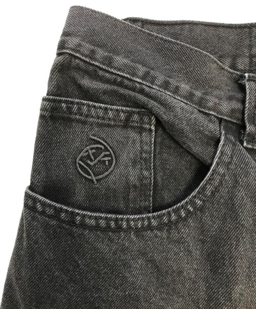 BIGBOY（ビッグボーイ）BIGBOY (ビッグボーイ) ブラックデニムパンツ ブラック サイズ:Lの古着・服飾アイテム