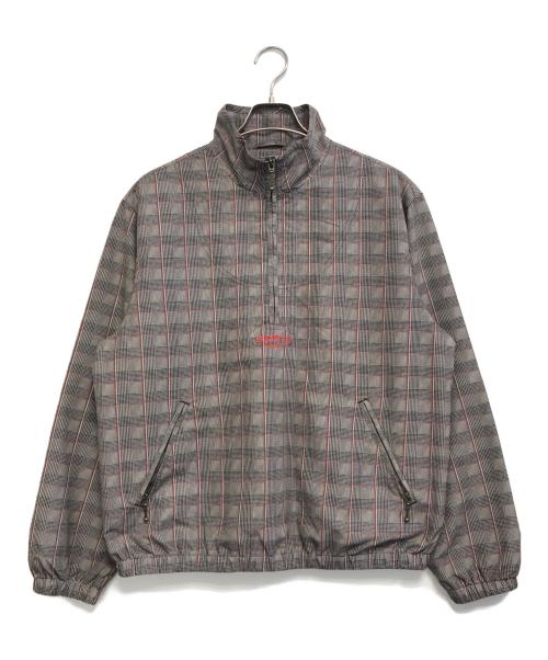 SUPREME（シュプリーム）Supreme (シュプリーム) Track Half Zip Pullover グレー サイズ:Mの古着・服飾アイテム