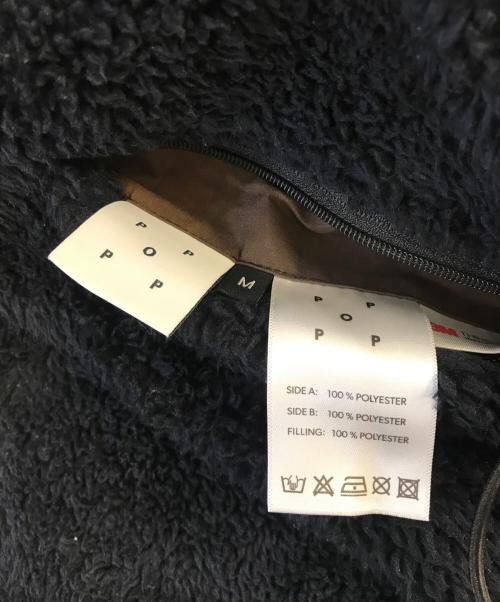 POP TRADING COMPANY（ポップトレーディングカンパニー）POP TRADING COMPANY (ポップトレーディングカンパニー) リバーシブルジャケット ブラック サイズ:Mの古着・服飾アイテム