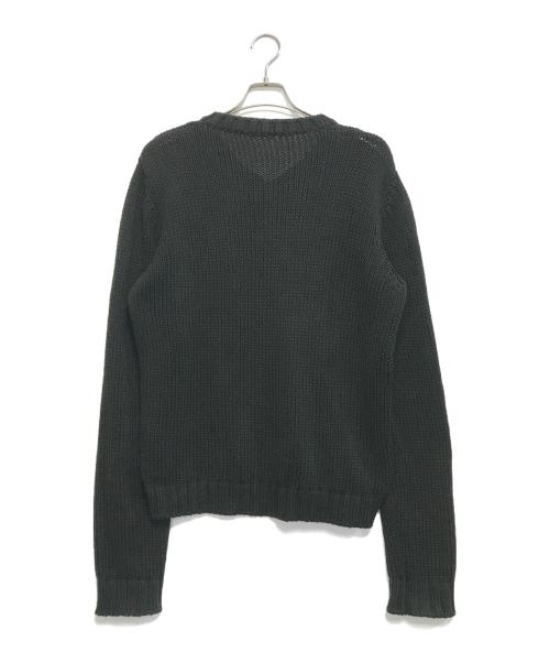 MIU MIU（ミュウミュウ）MIU MIU (ミュウミュウ) Vネックニット グリーン サイズ:Lの古着・服飾アイテム