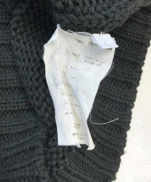 MIU MIU（ミュウミュウ）MIU MIU (ミュウミュウ) Vネックニット グリーン サイズ:Lの古着・服飾アイテム