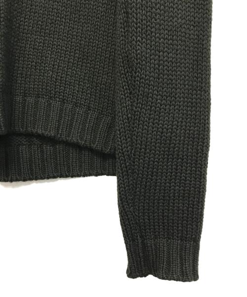 MIU MIU（ミュウミュウ）MIU MIU (ミュウミュウ) Vネックニット グリーン サイズ:Lの古着・服飾アイテム