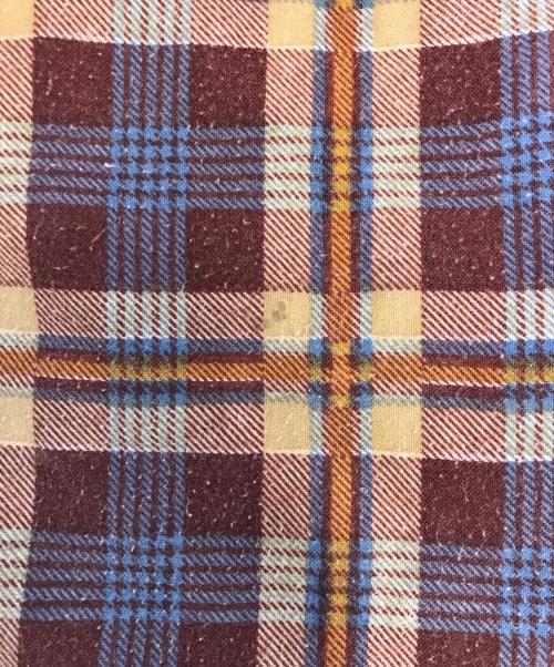 Sears（シアーズ）Sears (シアーズ) 裏地キルティングチェックネルシャツ ブルー サイズ:LARGEの古着・服飾アイテム