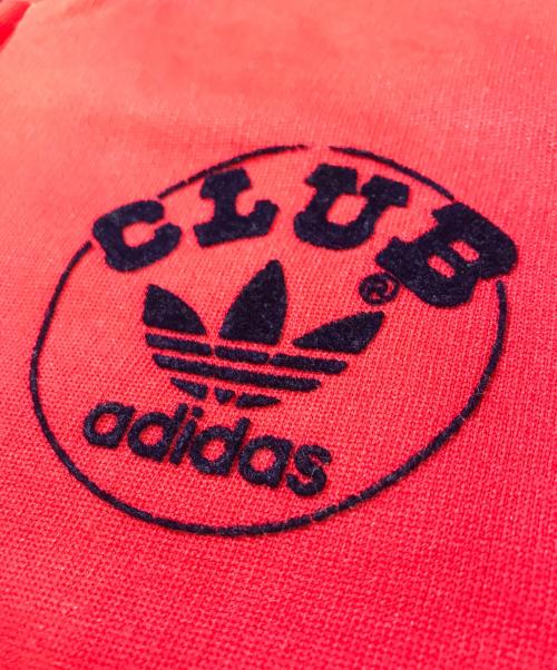 adidas（アディダス）adidas (アディダス) フーデッドジャケット レッド サイズ:表記なしの古着・服飾アイテム