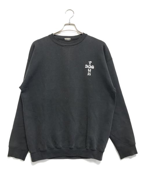 DOG TOWN（ドッグ タウン）DOG TOWN (ドッグ タウン) 両面プリントスウェット ブラック サイズ:表記なしの古着・服飾アイテム