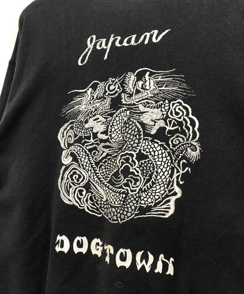 DOG TOWN（ドッグ タウン）DOG TOWN (ドッグ タウン) 両面プリントスウェット ブラック サイズ:表記なしの古着・服飾アイテム