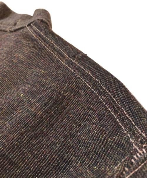 JACK FROST（ジャックフロスト）JACK FROST (ジャックフロスト) ニットカーディガン ブラウン サイズ:表記なしの古着・服飾アイテム