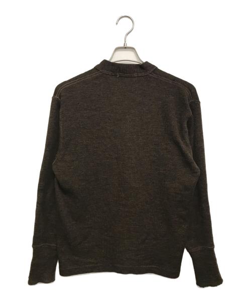 JACK FROST（ジャックフロスト）JACK FROST (ジャックフロスト) ニットカーディガン ブラウン サイズ:表記なしの古着・服飾アイテム