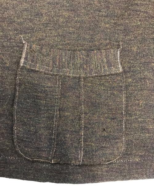 JACK FROST（ジャックフロスト）JACK FROST (ジャックフロスト) ニットカーディガン ブラウン サイズ:表記なしの古着・服飾アイテム