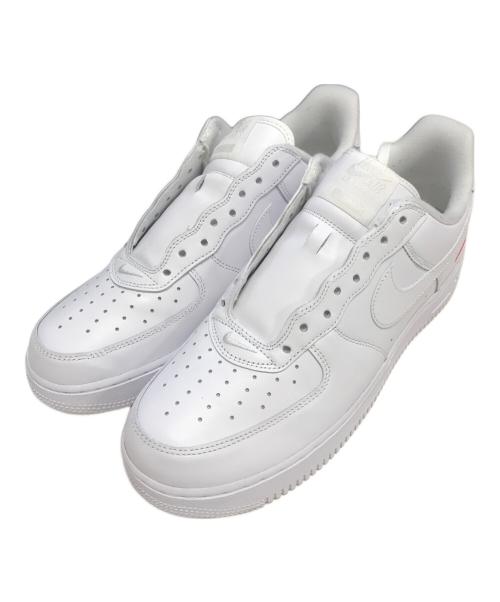 NIKE（ナイキ）NIKE (ナイキ) SUPREME (シュプリーム) ローカットスニーカー ホワイト サイズ:US10.5/UK9.5/EUR44.5/JP28.5の古着・服飾アイテム