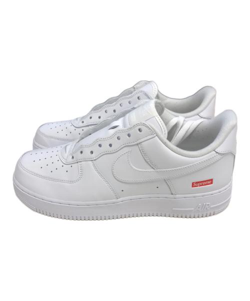 NIKE（ナイキ）NIKE (ナイキ) SUPREME (シュプリーム) ローカットスニーカー ホワイト サイズ:US10.5/UK9.5/EUR44.5/JP28.5の古着・服飾アイテム