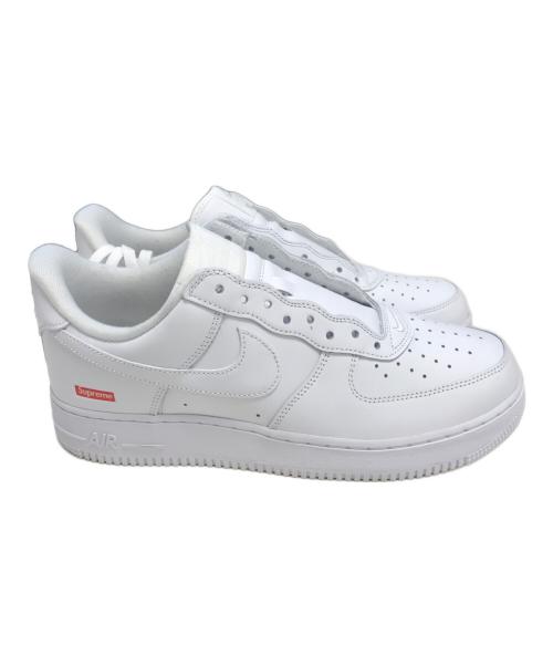 NIKE（ナイキ）NIKE (ナイキ) SUPREME (シュプリーム) ローカットスニーカー ホワイト サイズ:US10.5/UK9.5/EUR44.5/JP28.5の古着・服飾アイテム