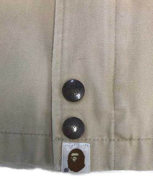 A BATHING APE（ア ベイシング エイプ）A BATHING APE (ア ベイシング エイプ) ービージャケット ベージュ サイズ:Ｍの古着・服飾アイテム