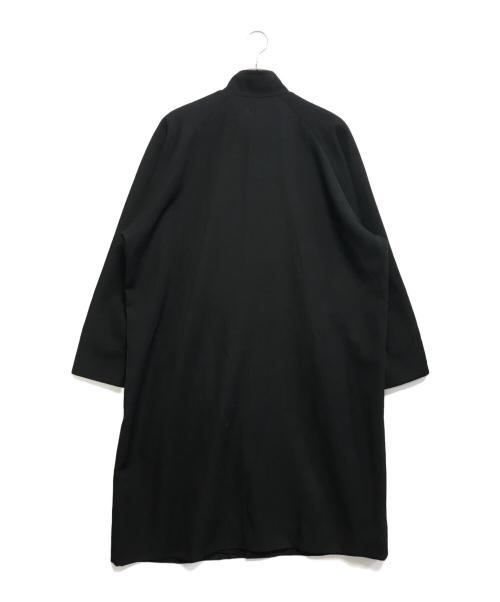 Y's（ワイズ）Y's (ワイズ) スタンドカラーコート ブラック サイズ:表記なしの古着・服飾アイテム