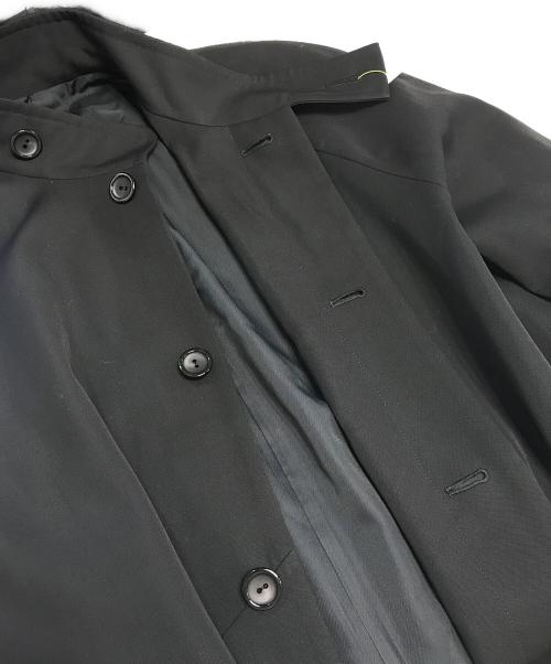 Y's（ワイズ）Y's (ワイズ) スタンドカラーコート ブラック サイズ:表記なしの古着・服飾アイテム