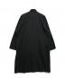 Y's (ワイズ) スタンドカラーコート ブラック サイズ:表記なし：50000円