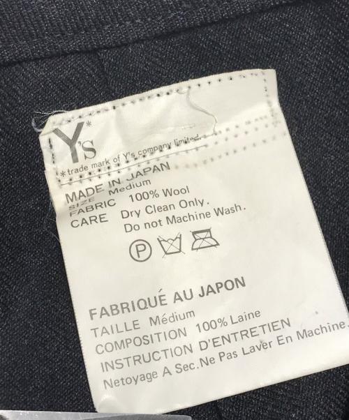 Y's（ワイズ）Y's (ワイズ) ウールパンツ グレー サイズ:MEDIUMの古着・服飾アイテム