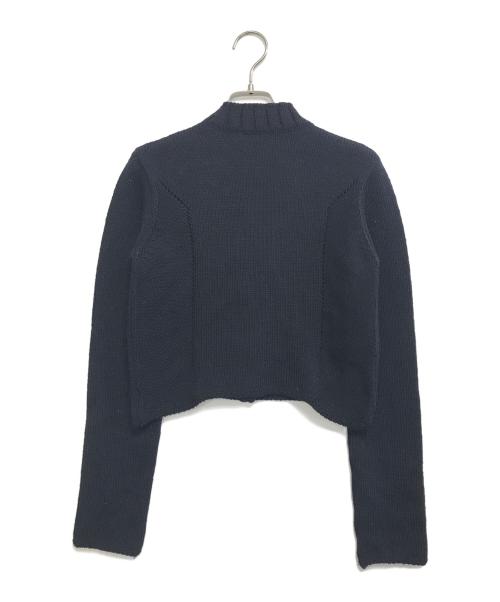 DRIES VAN NOTEN（ドリスヴァンノッテン）DRIES VAN NOTEN (ドリスヴァンノッテン) ニットカーディガン ブラック サイズ:Sの古着・服飾アイテム