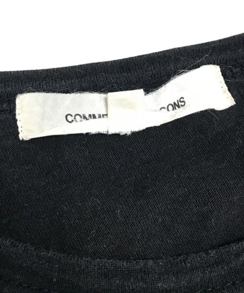 COMME des GARCONS（コムデギャルソン）COMME des GARCONS (コムデギャルソン) 短冊L/Sカットソー ブラック サイズ:XSの古着・服飾アイテム