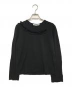 COMME des GARCONS COMME des GARCONSコムデギャルソン コムデギャルソン）の古着「フリルニット」｜ブラック