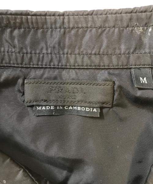 PRADA（プラダ）PRADA (プラダ) ナイロンジャケット ブラック サイズ:Mの古着・服飾アイテム